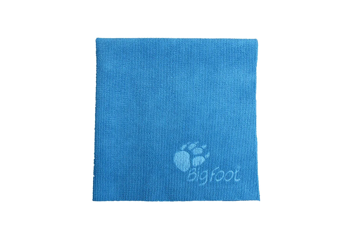 Chiffon microfibre épais, bleu